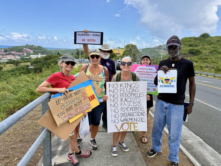 St. Croix Turns Out in Strong Support of the Nationwide No Kings Day of Protest
