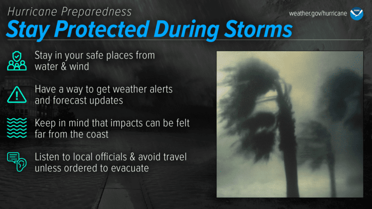 National Hurricane Preparedness Week Encourages Residents to Get Ready Before Storms Threaten