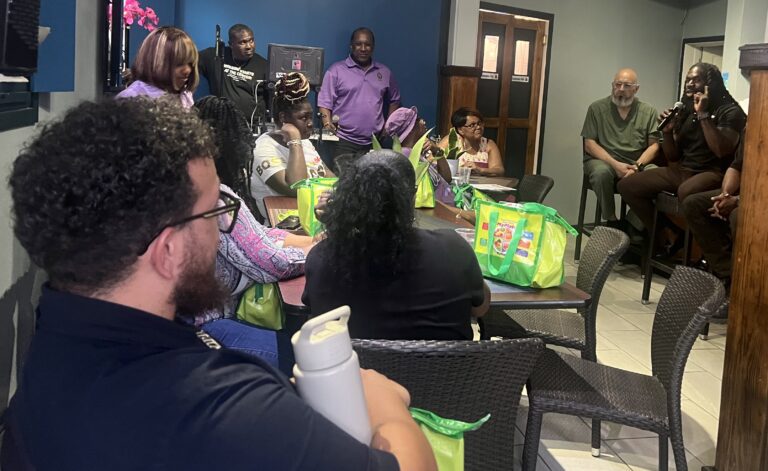 Omega Psi Phi Hosts Happy Hour Health Talk on St. John