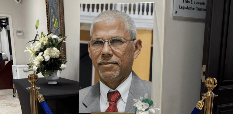 Former Sen. Ronald Russell Lies in State at Legislature as Colleagues Honor His Legacy